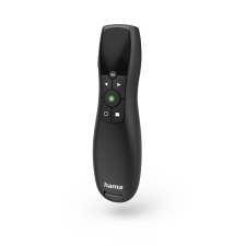 Hama 139918 Green-Light Multimédia Wireless Prezenter - Fekete (139918) egér