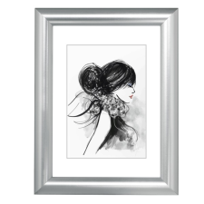 Hama 175622 "SOFIA" 10x15 cm ezüst múanyag keret fényképkeret