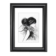 Hama 175629 "SOFIA" 10x15 cm fekete múanyag keret ajándéktárgy