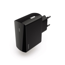 Hama 183258 USB 2,4A fekete hálózati töltő mobiltelefon kellék