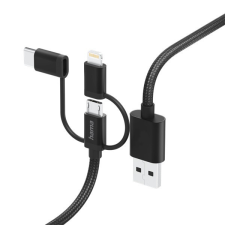 Hama 201536 FIC E3 3in1 micro USB / Type-C / Lightning 1,5m adatkábel kábel és adapter