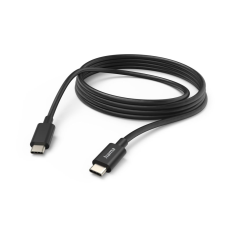 Hama 201593 USB-C - USB-C töltőkábel 3m fekete (Hama201593) mobiltelefon kellék