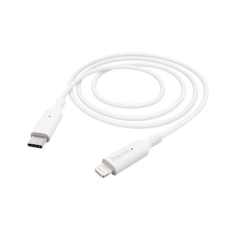 Hama 201598 USB-C töltőkábel 1m fehér kábel és adapter