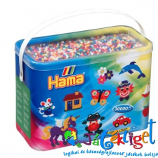 Hama 208 - Hama vasalható gyöngy 30000 db-os vegyes színű Midi házimunka