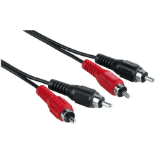 Hama 2x2RCA összekötő kábel 1.5m (43316) kábel és adapter