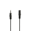 Hama 3.5 mm Jack Plug / Socket Stereo Audio Cable 2m Black 00205104