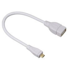 Hama 54518 MICRO USB-OTG ADAPTER,FEHÉR kábel és adapter