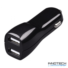 Hama autós dupla usb töltő 2100 mA 2,1 A (14197) mobiltelefon kellék