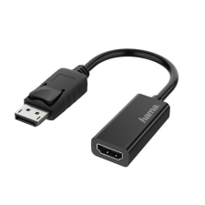 Hama Displayport to HDMI Adapter Black kábel és adapter