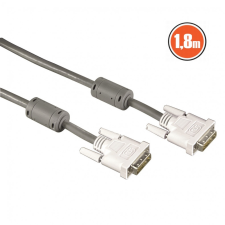 Hama DVI-DVI dual link kábel 1,8m kábel és adapter