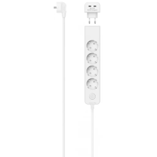 Hama Elosztó 5 aljzat 2x USB-C 1.4m fehér kapcsolós hosszabbító, elosztó