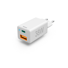 Hama FIC E3 USB-A / USB-C Hálózati töltő - Fehér (38W) mobiltelefon kellék