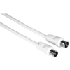 Hama fic eco antennakábel 75dB fehér 1,5 m