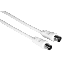 Hama fic eco antennakábel 75dB fehér 3 m audió/videó kellék, kábel és adapter