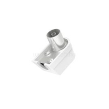 Hama FIC szerelhető derékszögű koax dugó (HAMA_205216) kábel és adapter