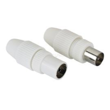 Hama FIC szerelhető koax dugó és koax alj (HAMA_205212) kábel és adapter