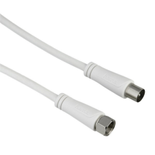 Hama Hama 205061 FIC 90dB F-koax 1,5m fehér antenna kábel kábel és adapter