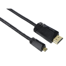 Hama High Speed HDMI Cable type A plug - type D plug (micro) Ethernet 1,5m Black kábel és adapter