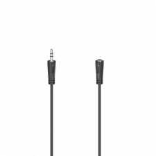 Hama Jack Male>Jack Female 3,5mm 3m Black kábel és adapter