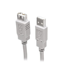 Hama Kábel HAMA Eco USB-A 1,8m fekete kábel és adapter