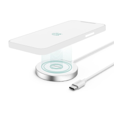 Hama MagCharge FC15 vezeték nélküli iPhone töltő fehér (201681) mobiltelefon kellék