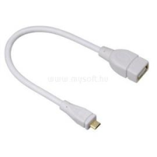 Hama micro USB (OnTheGo) fehér adapter (54518) kábel és adapter
