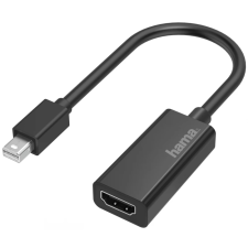 Hama Mini DisplayPort HDMI Átalakító Fekete 10cm 200332 kábel és adapter