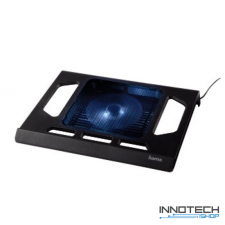 Hama NCP-75 notebook hűtő 17"-ig - fekete (53070) laptop kellék
