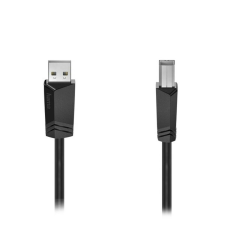 Hama Nyomtató kábel HAMA USB-A/USB-B 5m fekete kábel és adapter
