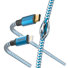 Hama Reflective USB-C - Lightning töltőkábel 1.5m kék (201561) kábel és adapter