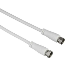 Hama St antennakábel f-f, 90db, fehér, 3,0m 122435 kábel és adapter