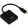 Hama USB 3.0 Type C DisplayPort 1.2/1.2a Átalakító Fekete 10cm 135725