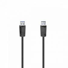 Hama USB 3.0 USB A/USB A Kábel 1,5m Black kábel és adapter