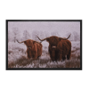 hamat Lábtörlő, nyomtatott mintás, Image "017" HighlandCown 40x60cm