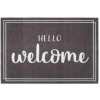 hamat Lábtörlő, velúros felület, Mondial "060" HelloWelcome, 50x75cm