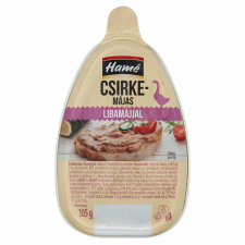 Hamé csirkemájas libamájjal 105 g konzerv