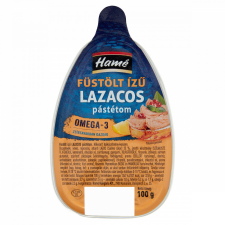 Hamé füstölt ízű lazacos pástétom 100 g konzerv