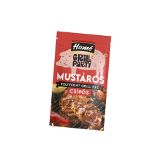 HAME HUNGÁRIA KFT Hamé Grill Party Mustáros csípős folyékony grillpác - 80g alapvető élelmiszer