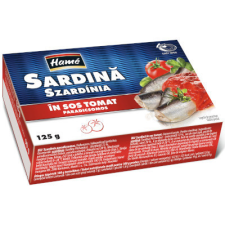 HAME HUNGÁRIA KFT Hamé Szardínia 125g Paradicsomos konzerv