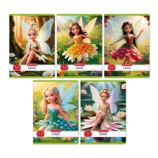 Hamelin Hungária Kft. Herlitz füzet A5/27-32 kockás Flower Fairy füzet