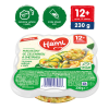  HAMI Hús-zöldség tányér Mini-makaróni zöldséggel és tejszínnel 230g, 12+
