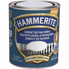 Hammerite fémfesték homokszórt ezüst 0,75 l zománcfesték