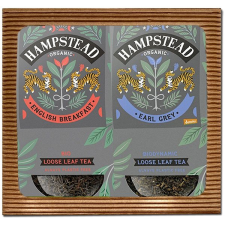 Hampstead Tea BIO Ajándékcsomag - szálas fekete teák 2 × 100 g tea