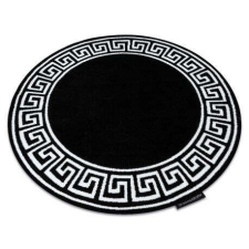  HAMPTON szőnyeg Grecos kör fekete kerék 200 cm lakástextília