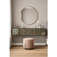  Hanah Home Arex 120 komód - Antracit, arany bútor