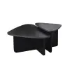  Hanah Home Ballare Set dohányzóasztal szett - fekete
