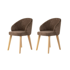 Hanah Home Bentley Brown és Light Oak étkezőszék szett, 2 db, barna bútor