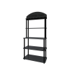  Hanah Home Coffee Stand Black Time - Black