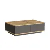  Hanah Home Coffee Table Atlantic Pine Anthracite FR14-AA