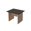  Hanah Home Coffee Table Oak Black Vo2-Ob